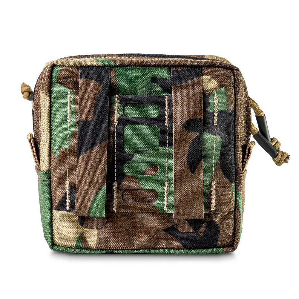 Enlarged Elite Organizer Pouch with 2 Compartments. Color Multicam Woodland 