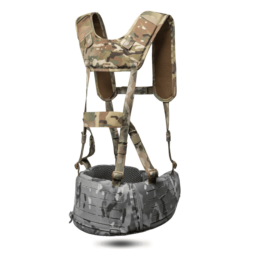 Лямки для поясу Ghost GEN 4/5, 6-точкові. Колір Мультикам