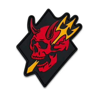 PVC Patch "TRIDENT SEA" Red