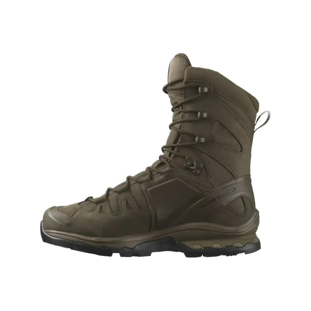 Taktyczne buty Salomon Quest 4D Forces High GTX. Kolor brązowy.