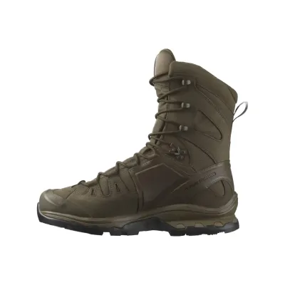Taktyczne buty Salomon Quest 4D Forces High GTX. Kolor brązowy.