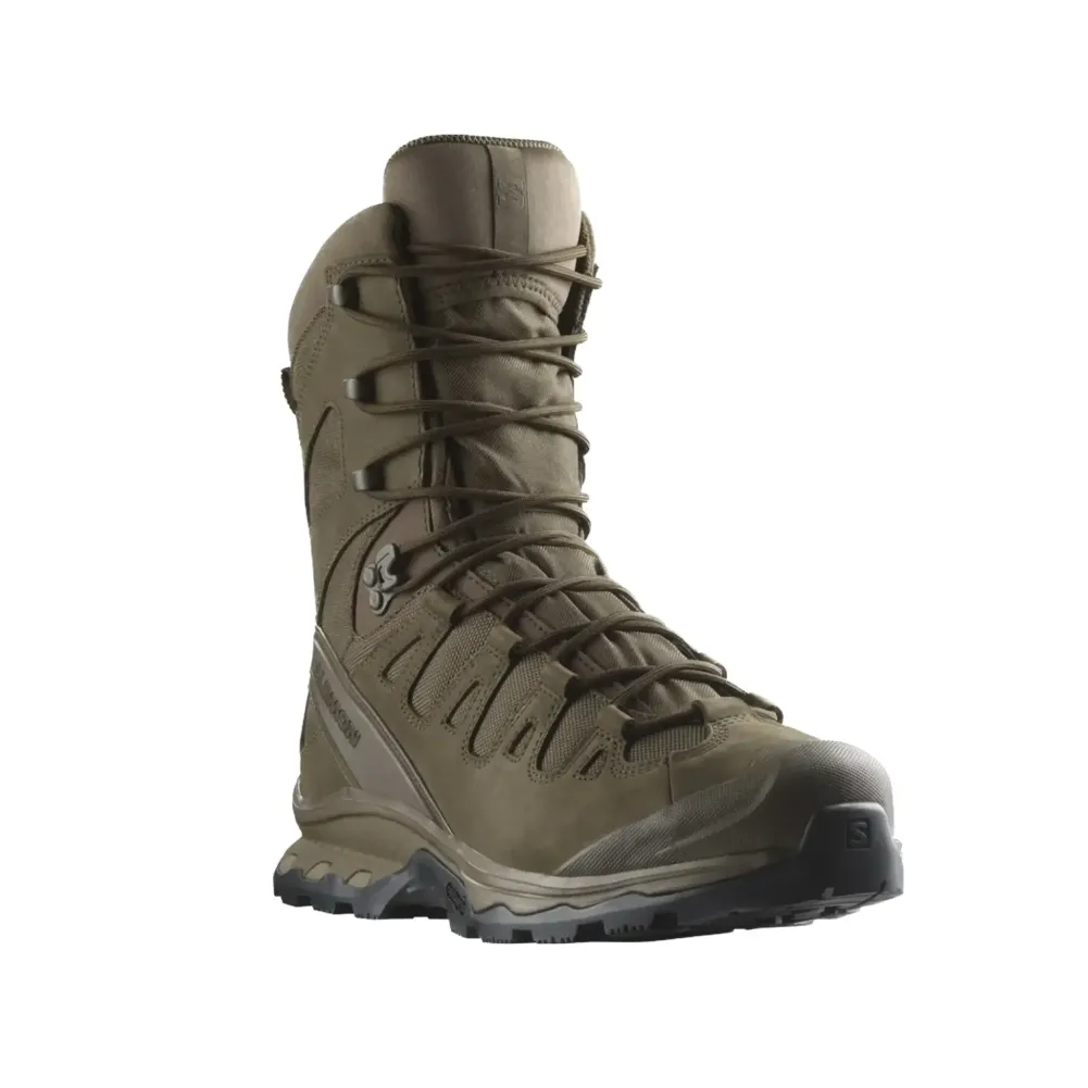 Taktyczne buty Salomon Quest 4D Forces High GTX. Kolor brązowy.