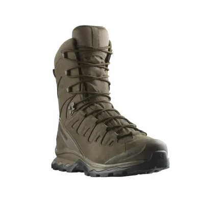 Taktyczne buty Salomon Quest 4D Forces High GTX. Kolor brązowy.