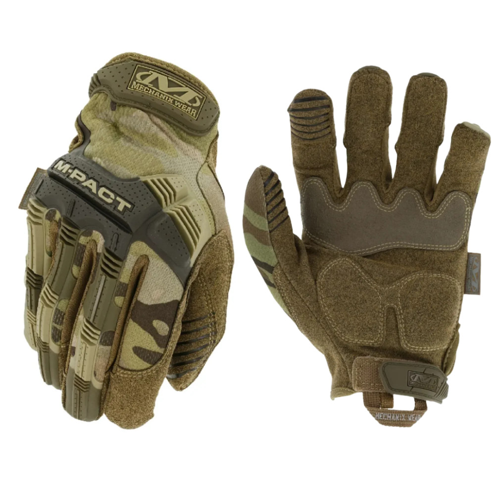 Тактичні рукавиці Mechanix Wear M-Pact. Колір Мультикам