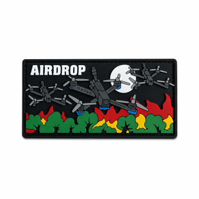 Naszywka PVC „AIRDROP”