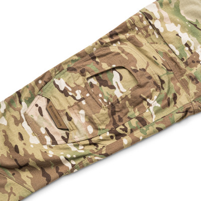 Бойові штани Wroom Combator GEN III під прихованні наколіники. Колір Multicam RIPSTOP USA