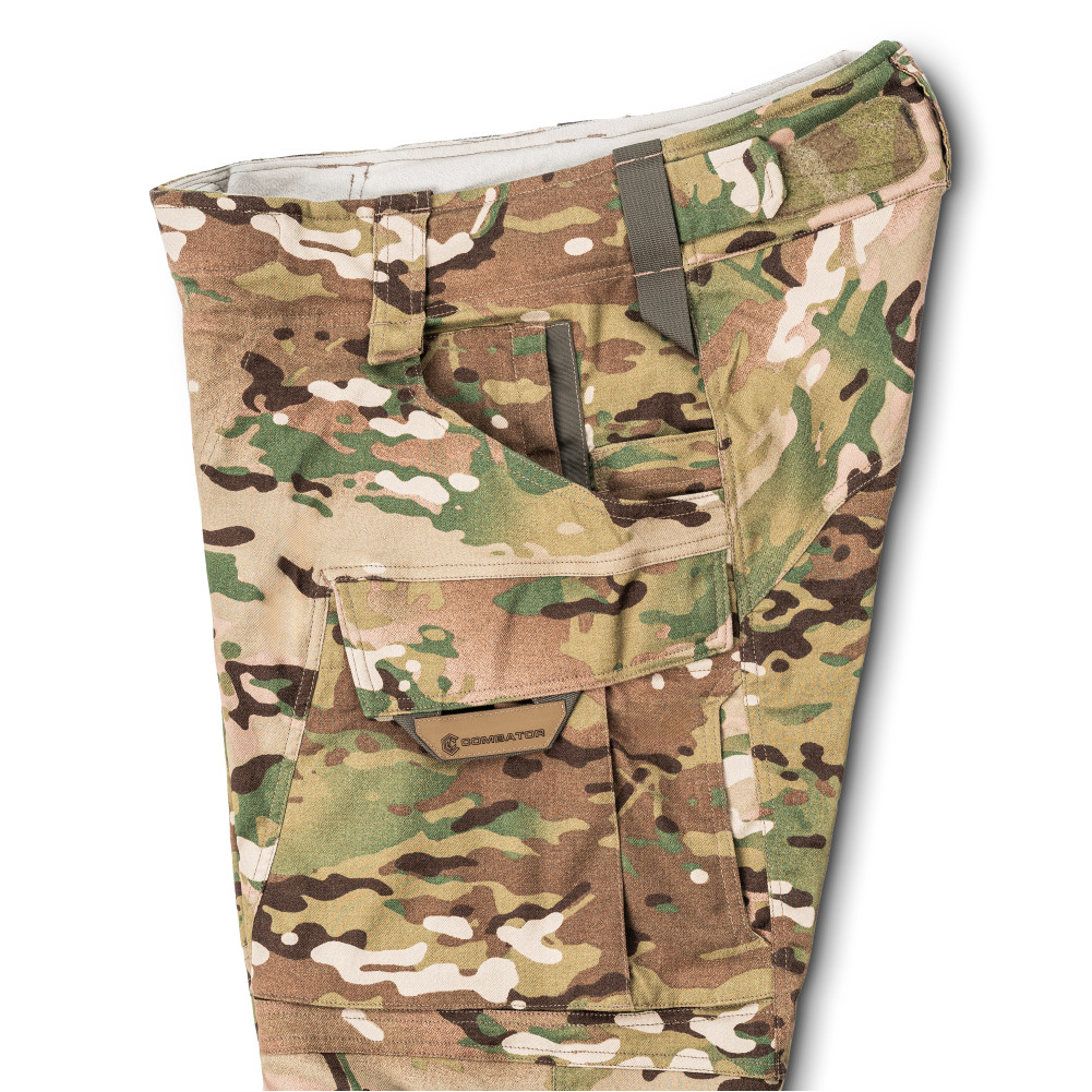 Combat pants Wroom Combator GEN III under concealment knee pads. Colo Multicam Twill USA