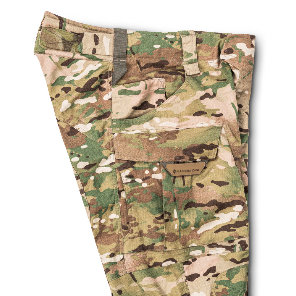 Combat pants Wroom Combator GEN III under concealment knee pads. Colo Multicam Twill USA