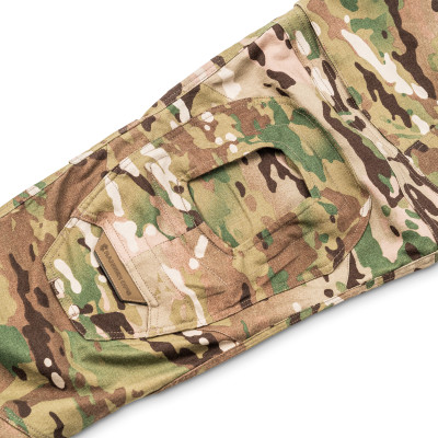 Combat pants Wroom Combator GEN III under concealment knee pads. Colo Multicam Twill USA