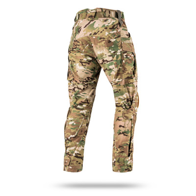 Combat pants Wroom Combator GEN III under concealment knee pads. Colo Multicam Twill USA