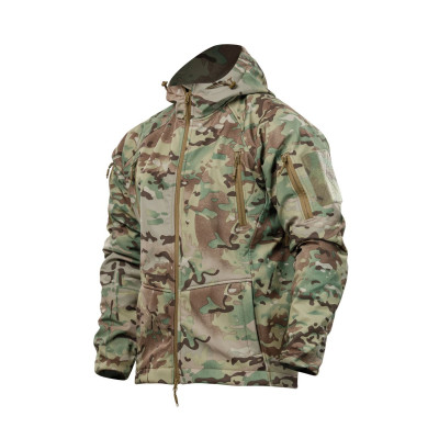 Tactical Soft-Shell Jacket Autumn+ Fall–Spring, Color Multicam