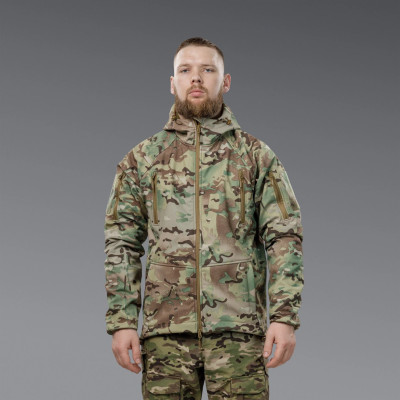 Tactical Soft-Shell Jacket Autumn+ Fall–Spring, Color Multicam