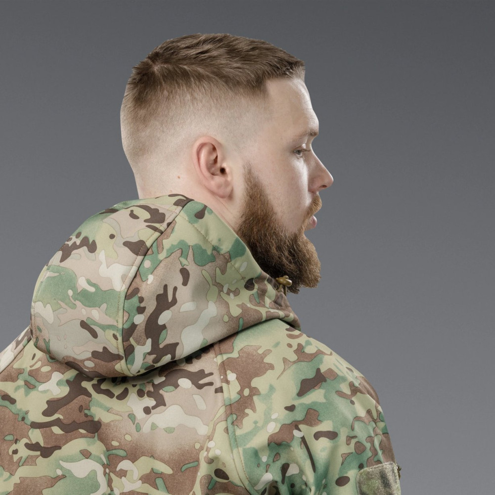 Tactical Soft-Shell Jacket Autumn+ Fall–Spring, Color Multicam