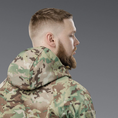 Tactical Soft-Shell Jacket Autumn+ Fall–Spring, Color Multicam