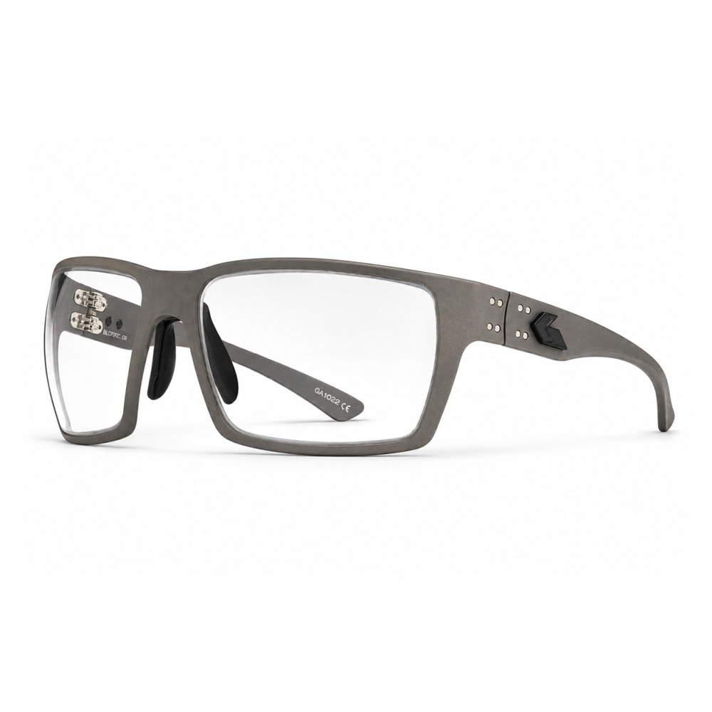 Okulary ochronne Gatorz Marauder Inferno Photochromic ANSI Z87.1+ Mil-Spec Ballistic, Gunmetal Cerakote
