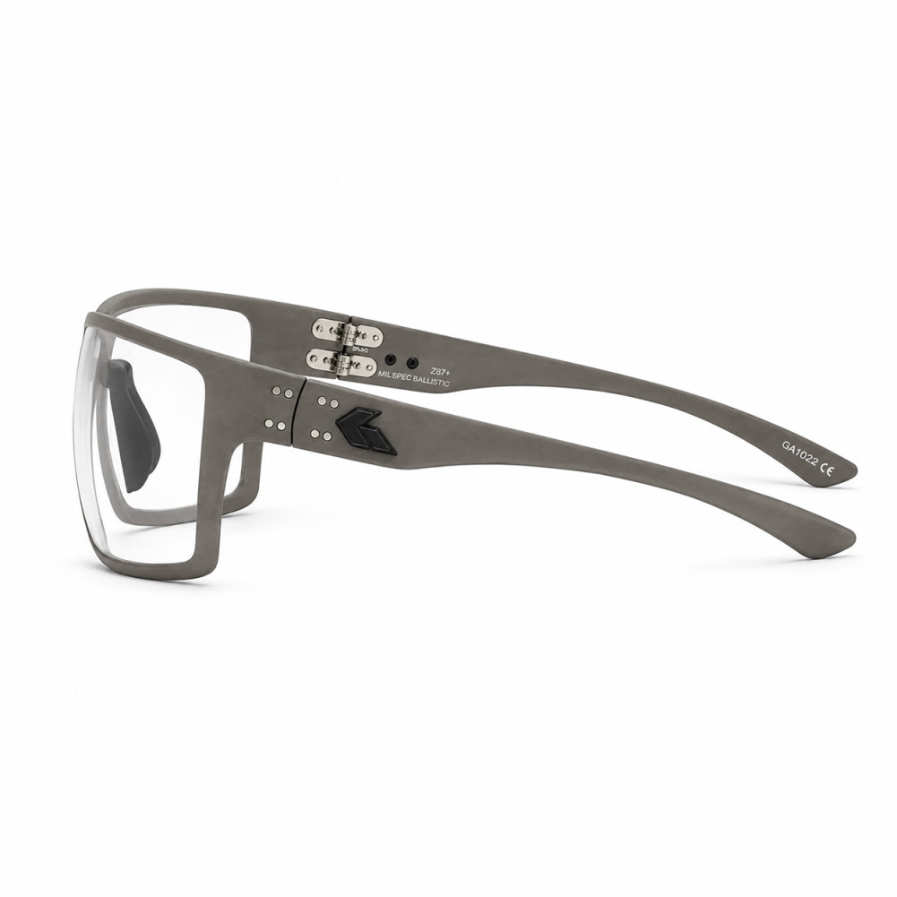 Okulary ochronne Gatorz Marauder Inferno Photochromic ANSI Z87.1+ Mil-Spec Ballistic, Gunmetal Cerakote