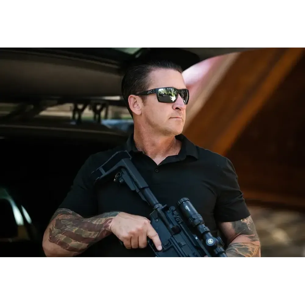 Защитные очки Gatorz Marauder Inferno Photochromic ANSI Z87.1+ Mil-Spec Ballistic, Gunmetal Cerakote