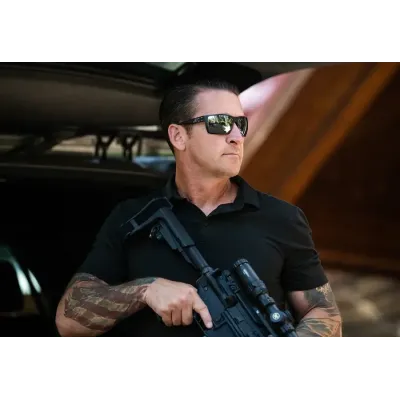 Защитные очки Gatorz Marauder Inferno Photochromic ANSI Z87.1+ Mil-Spec Ballistic, Gunmetal Cerakote