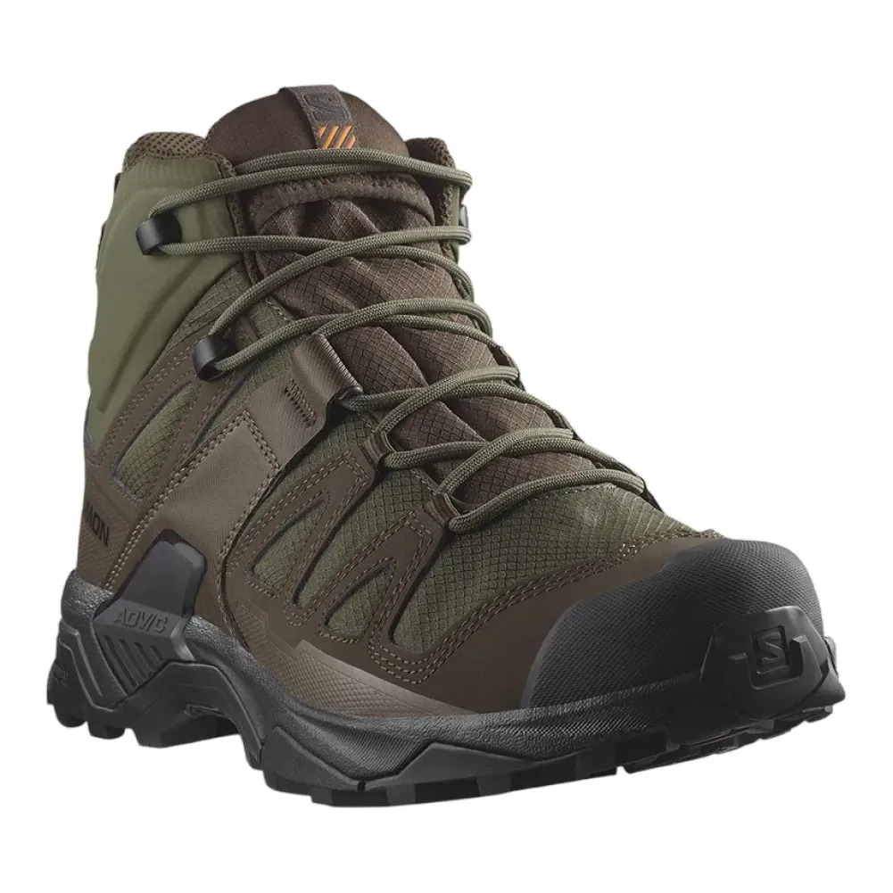 Берці тактичні трекінгові Salomon X Ultra Tracker Mid GTX. Колір Оливковий