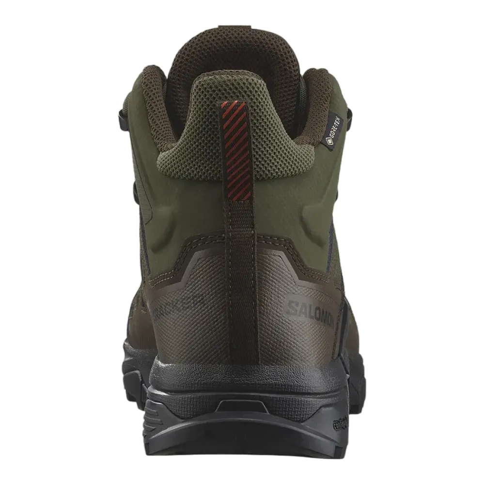 Берці тактичні трекінгові Salomon X Ultra Tracker Mid GTX. Колір Оливковий