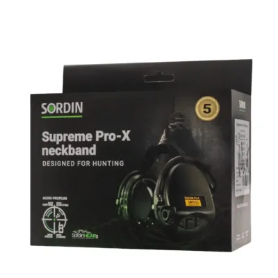 Активні навушники Sordin Supreme Pro-X Neckband, колір мультикам.
