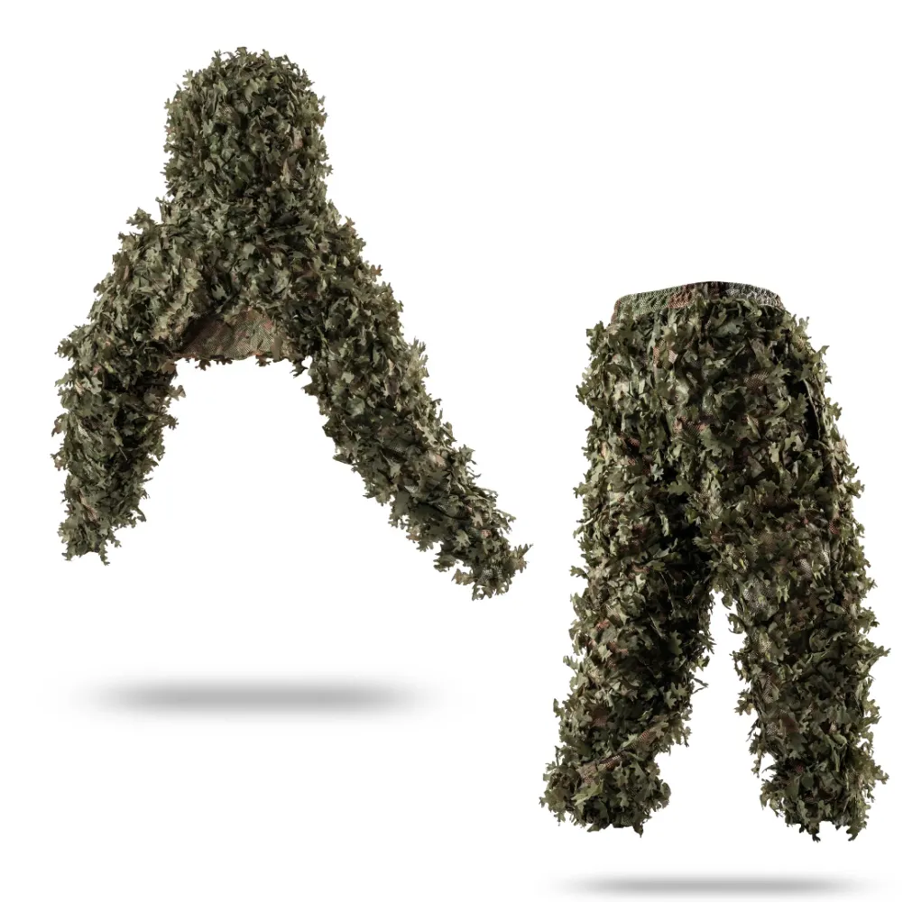Ghillie V8 PRO Camouflage Suit. Color Green (Green Forest)