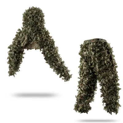 Ghillie V8 PRO Camouflage Suit. Color Green (Green Forest)
