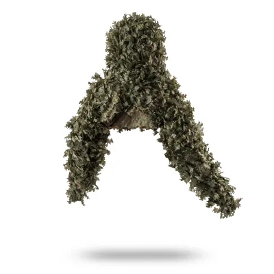 Ghillie V8 PRO Camouflage Suit. Color Green (Green Forest)