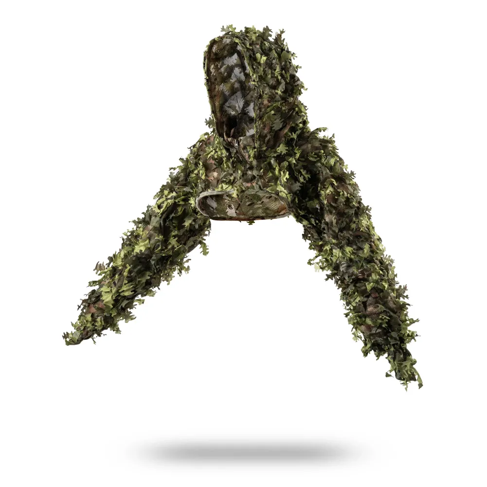 Маскировочный костюм Ghillie V8 PRO. Цвет зелёный (Летний лес)