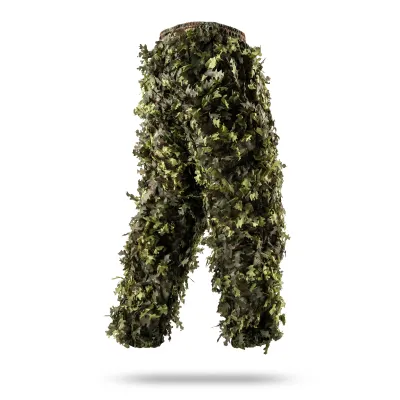 Маскировочный костюм Ghillie V8 PRO. Цвет зелёный (Летний лес)