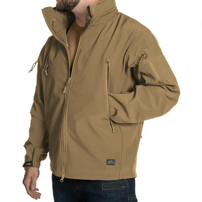 Куртка тактична Helikon Gunfighter Softshell Shark Skin Windblocker. Колір Койот