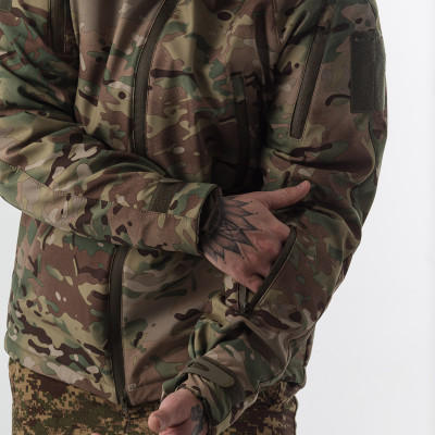 Куртка зимова тактична Hunter LTD SoftShell, Колір Мультикам
