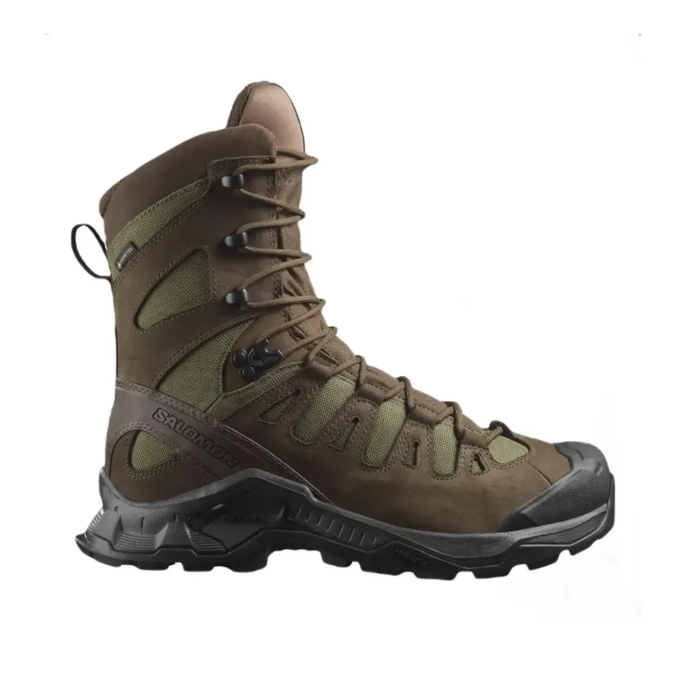 Берці тактичні трекінгові Salomon Quest Tracker High GTX. Колір Коричневий