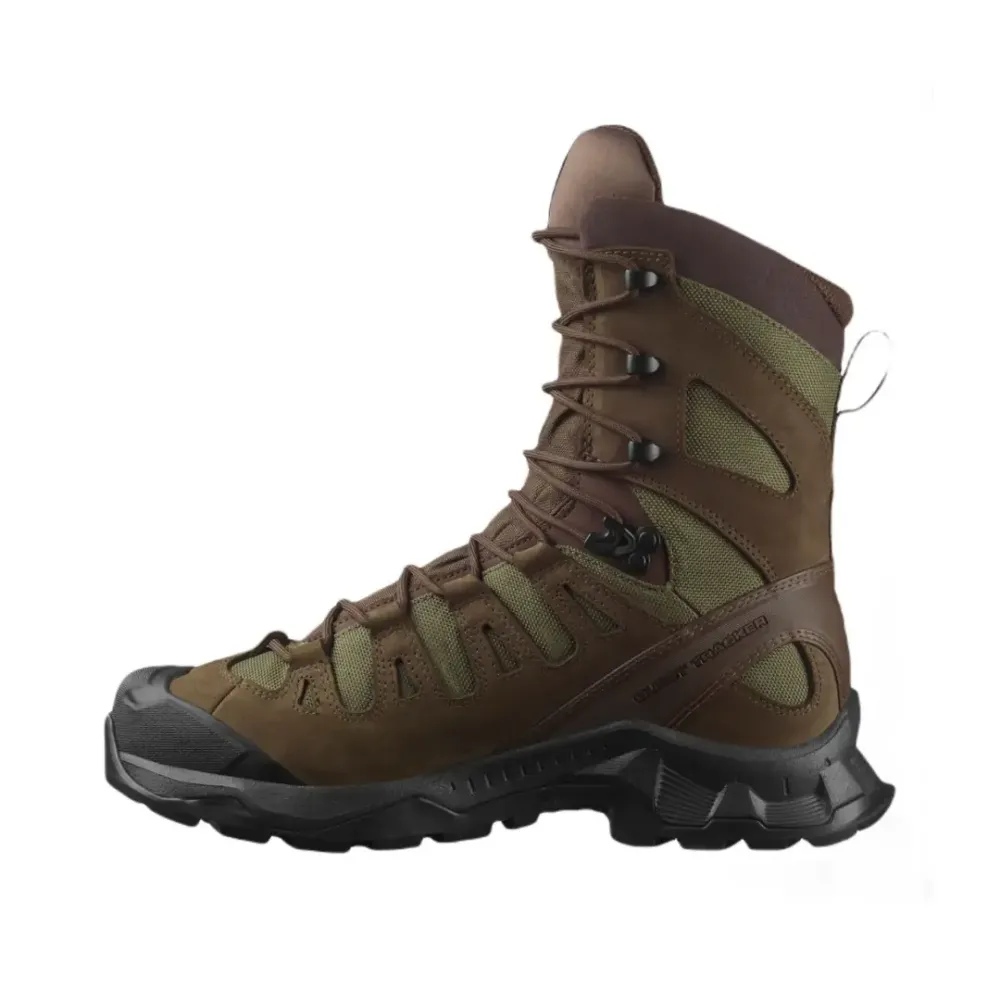 Берці тактичні трекінгові Salomon Quest Tracker High GTX. Колір Коричневий
