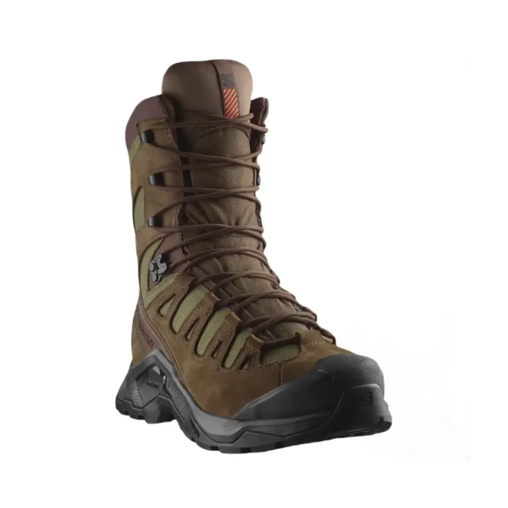 Берці тактичні трекінгові Salomon Quest Tracker High GTX. Колір Коричневий