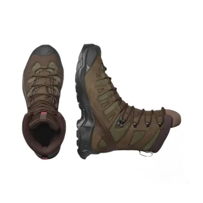 Берці тактичні трекінгові Salomon Quest Tracker High GTX. Колір Коричневий