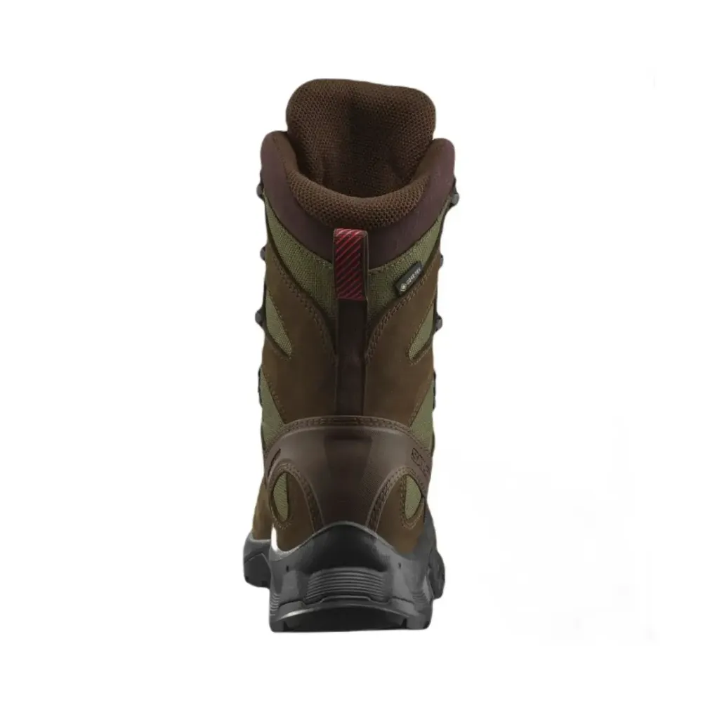 Берці тактичні трекінгові Salomon Quest Tracker High GTX. Колір Коричневий