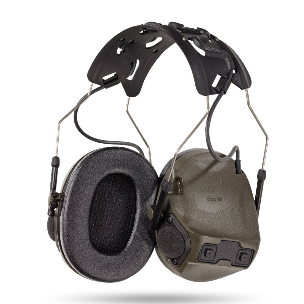 Активні навушники Peltor 3M ComTac VІІІ MT14H418A-02 GN Headset. Колір Оливковий
