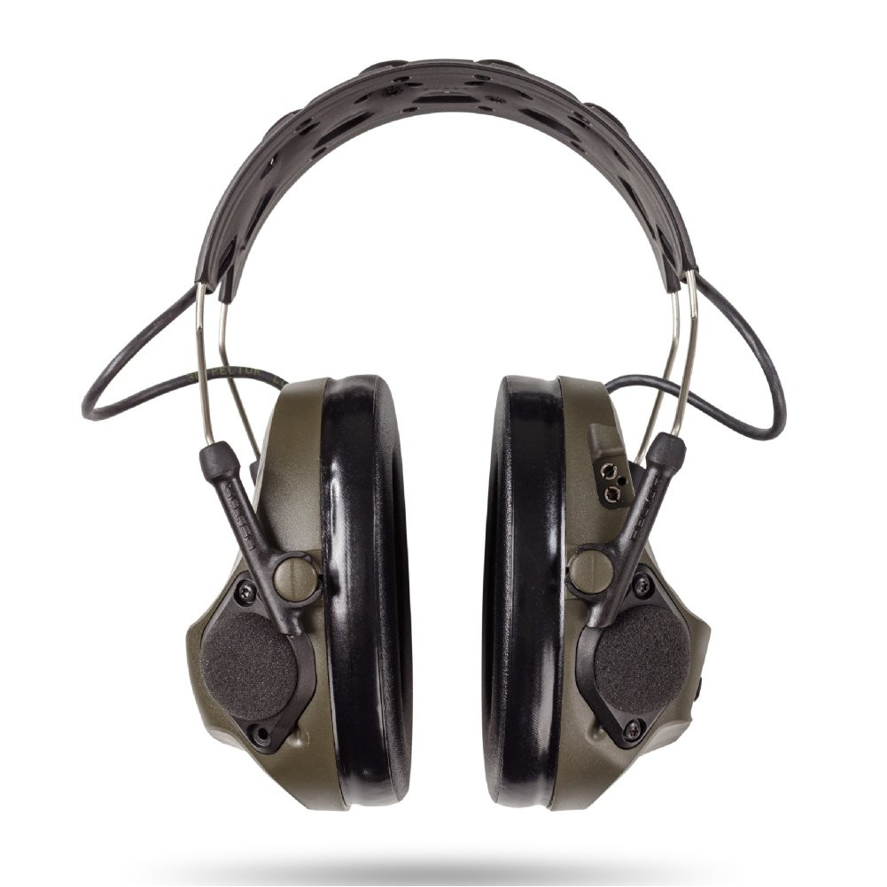 Активні навушники Peltor 3M ComTac VІІІ MT14H418A-02 GN Headset. Колір Оливковий