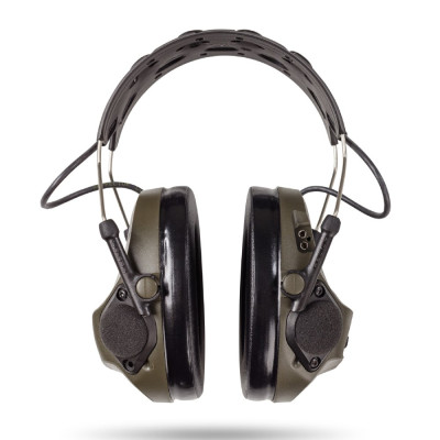 Активні навушники Peltor 3M ComTac VІІІ MT14H418A-02 GN Headset. Колір Оливковий