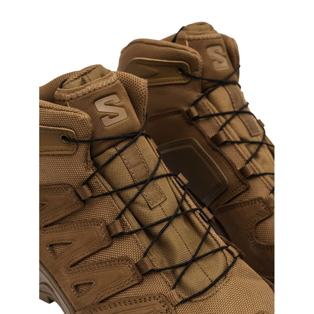 Tactical Boots Salomon XA Forces Mid GTX. Color Coyote