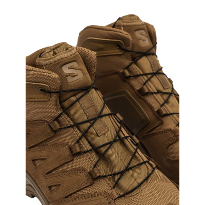 Tactical Boots Salomon XA Forces Mid GTX. Color Coyote