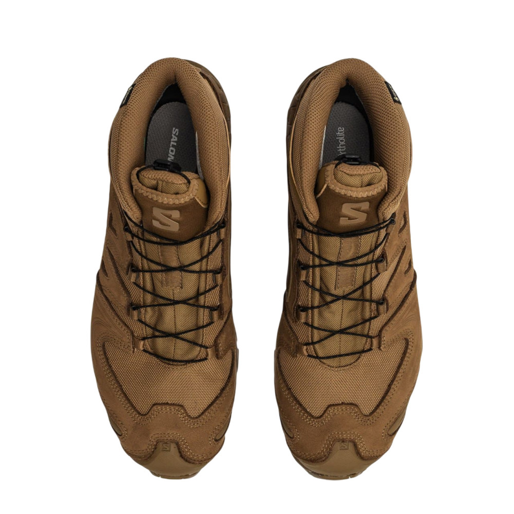 Tactical Boots Salomon XA Forces Mid GTX. Color Coyote
