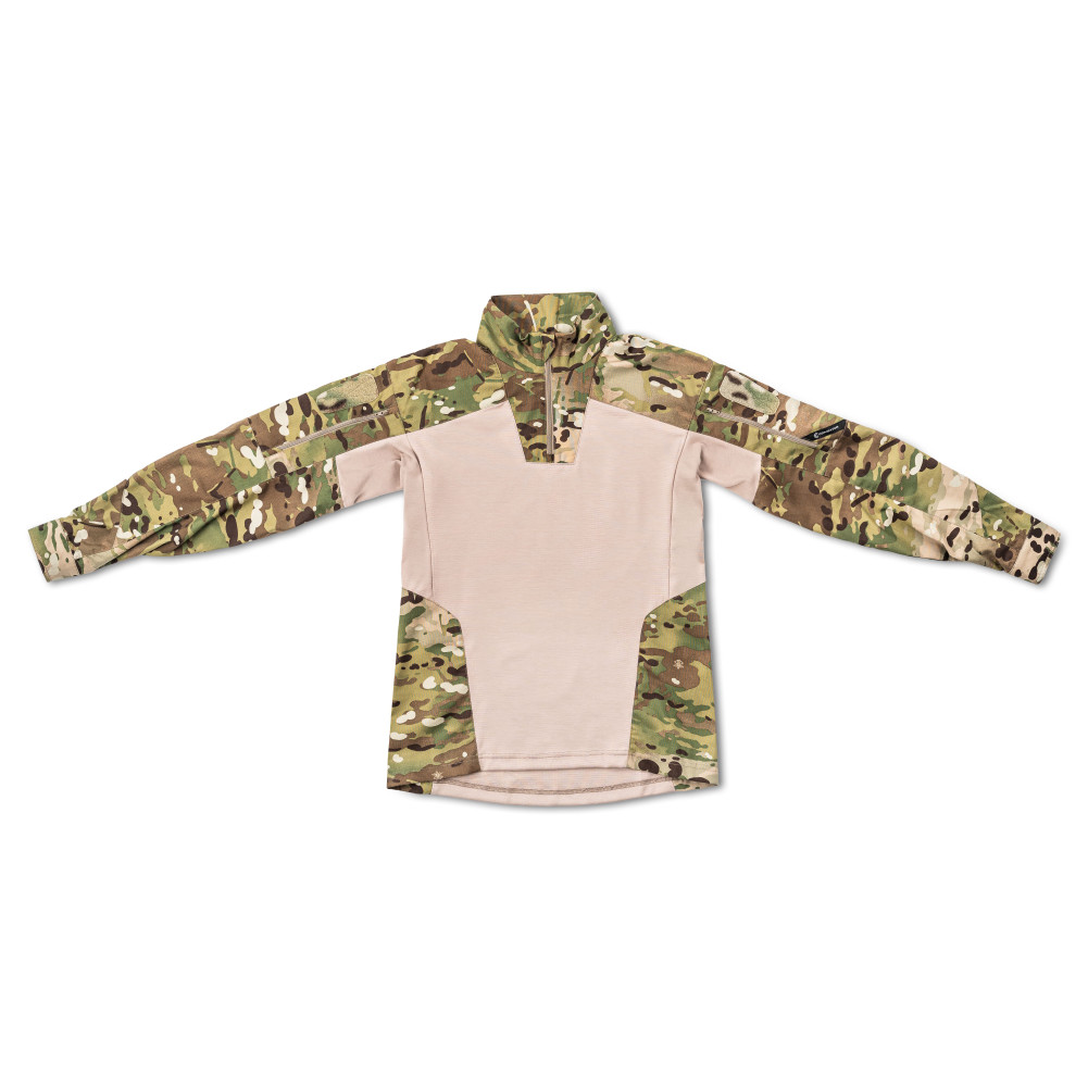 WroomxCombator Air-Wave Tactical Shirt. Color Multicam