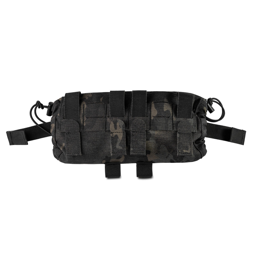 Увеличенная аптечка-подсумок ROLL PRO на системе MOLLE. Цвет Multicam Black USA