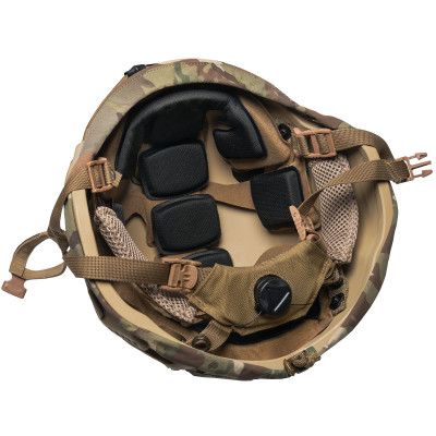 Шлем MICH 2000 GEN3 NIJ IIIA с подвесной системой Cam-Fit + кавер Multicam PRO