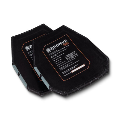 Полиэтиленовые бронеплиты 3 класса по ДСТУ Ultimate Bronyx. Вес 1.98 кг. Размер 25×30 см