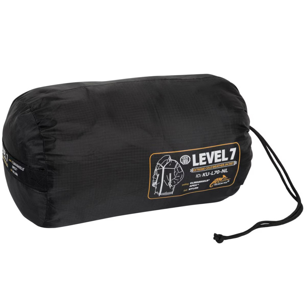 Куртка тактична Helikon Level 7 Climashield Apex Alpha. Колір Койот