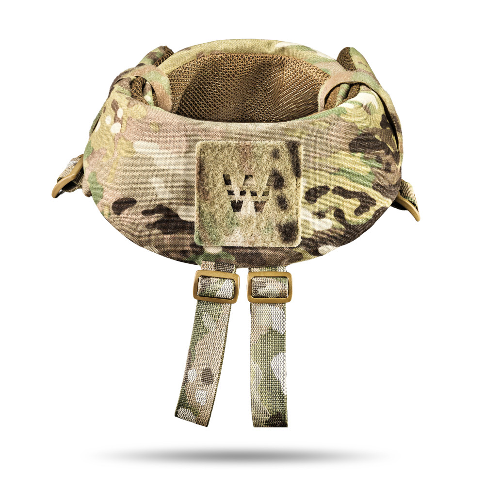 Балістичний захист шиї Gen3 GHOST, швидкознімний 1-го класу по ДСТУ. Колір Мультикам USA