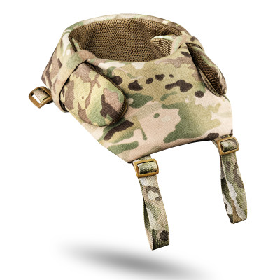 Балістичний захист шиї Gen3 GHOST, швидкознімний 1-го класу по ДСТУ. Колір Мультикам USA